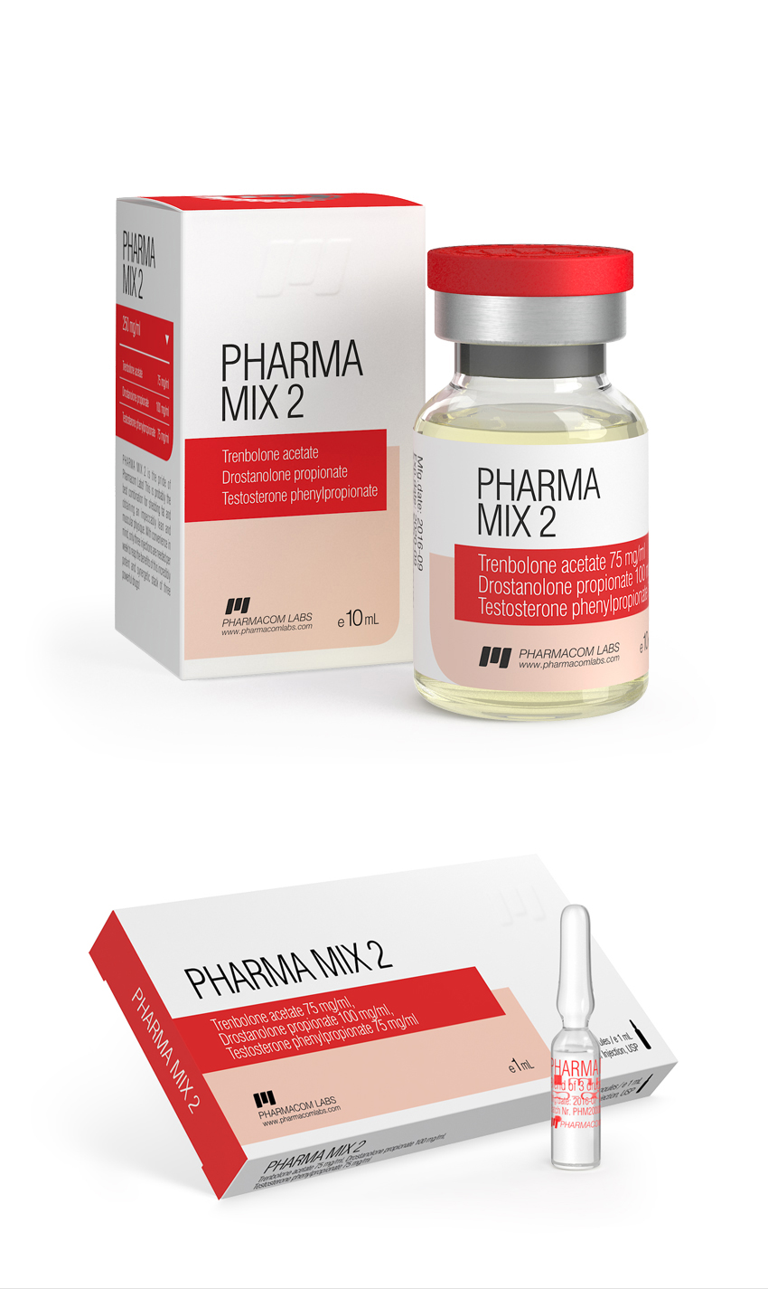PharmaMix-2 Pharmacom Labs — инъекционный микс стероидов для сушки