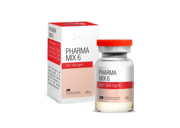 PharmaMix-6 Pharmacom Labs — стероидный микс 500 мг на основе трёх энантатов